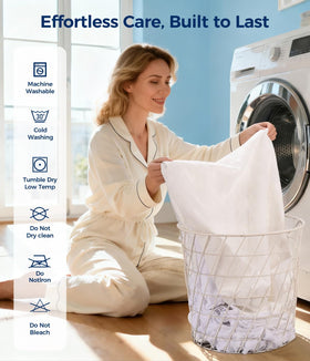 AVIKEN 21-inch thick mattress compatibility ensures a snug fit