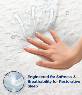 AVIKEN 3D air fabric highlights breathable, noiseless sleep experience