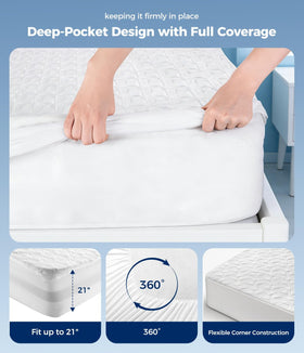 AVIKEN TPU waterproof barrier blocks spills while preserving mattress feel