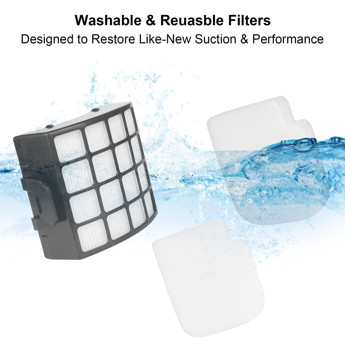 AVIKURA complete replacement kit simplifies maintenance for a cleaner home.