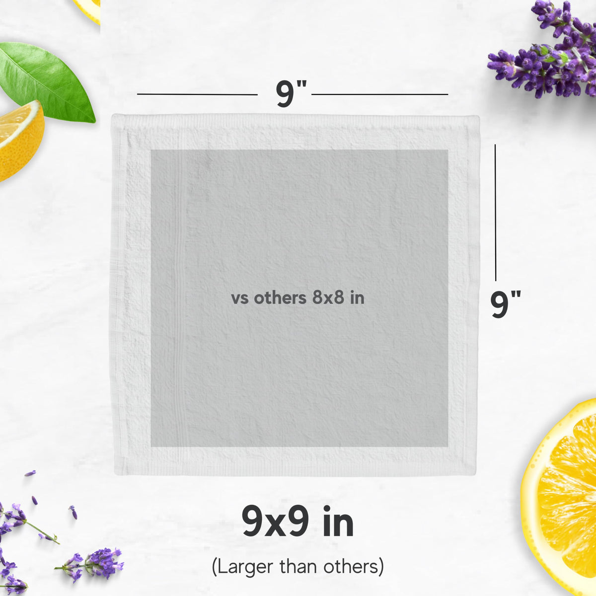 Avistar citrus-scented towel close-up for spa-like refreshment.