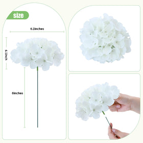 AVIVIHO ivory hydrangea bouquet arrangement for weddings and events