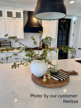 Avoeco Enkianthus Perulatus 47-inch branch with lifelike leaves decor