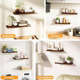 Avytronx eight-inch deep shelf profile maximizes storage with a slim look.