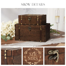 AW BRIDAL dark PU leather rivet detail adds vintage charm and sturdy appeal