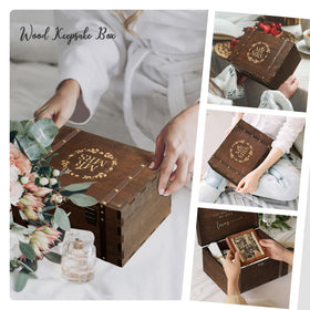 AW BRIDAL gift-ready presentation makes this keepsake box an ideal bridal or anniversary gift
