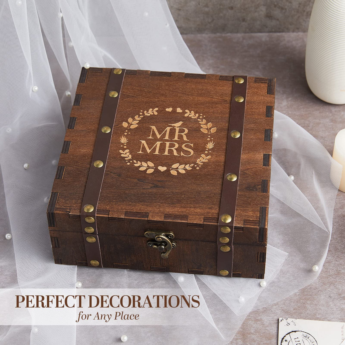 AW BRIDAL large size box offering extra storage room.