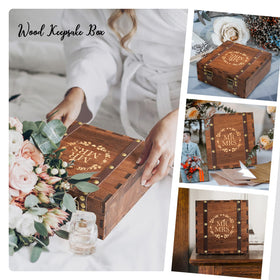 AW BRIDAL multi-use keepsake box for photos and mementos.