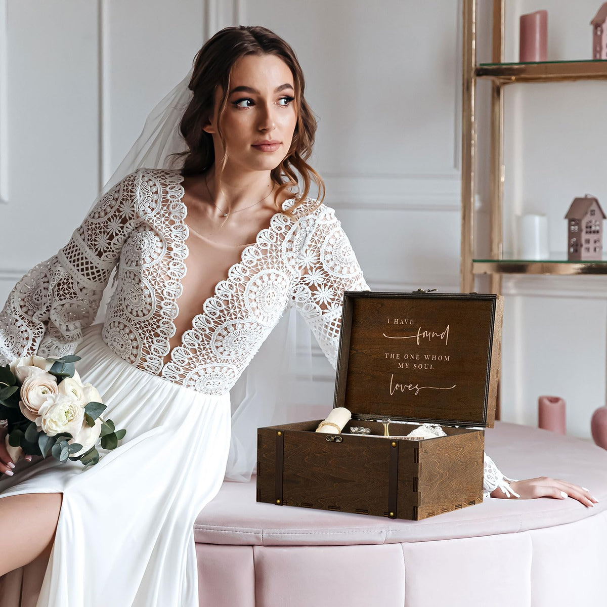AW BRIDAL personalization options with free engraving create a unique, thoughtful gift for couples
