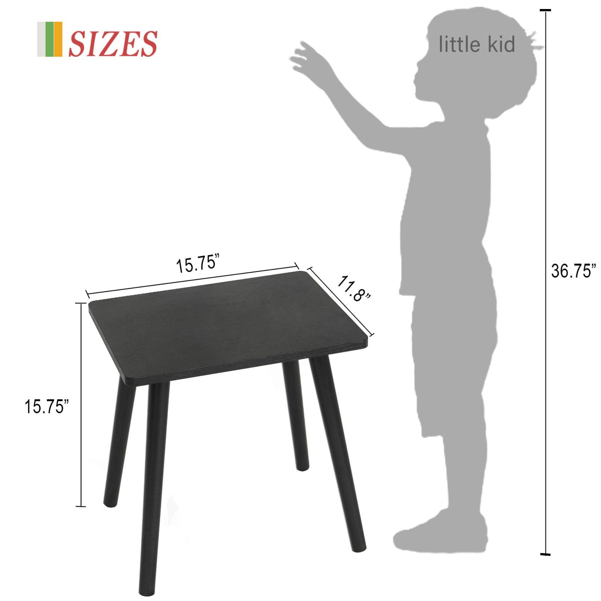 AWASEN side table shown in a living room for versatile decor