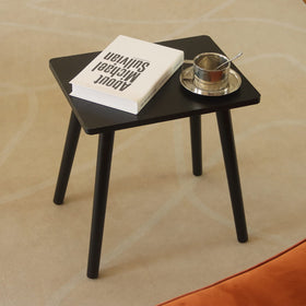 AWASEN side table with solid wood legs for sturdy support