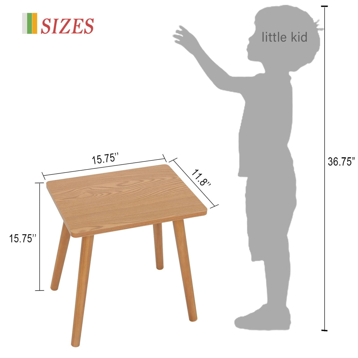 AWASEN solid wood legs closeup highlighting sturdy construction and floor protection