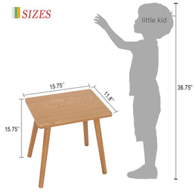 AWASEN solid wood legs closeup highlighting sturdy construction and floor protection
