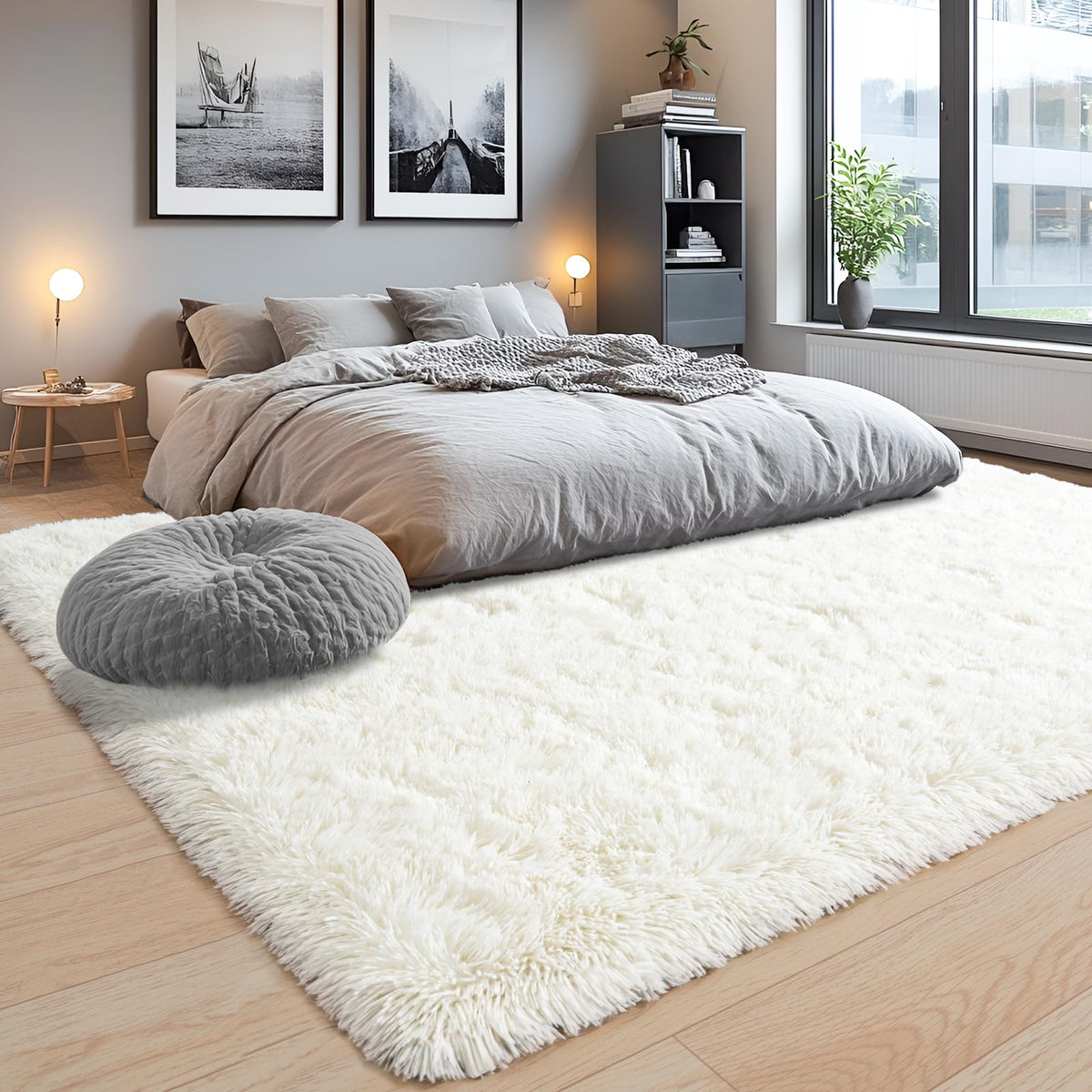 Awaytail rug is comfortable for kids and pets to play on.