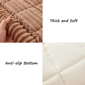 Awjcsv easy-clean cover retains color after washing.