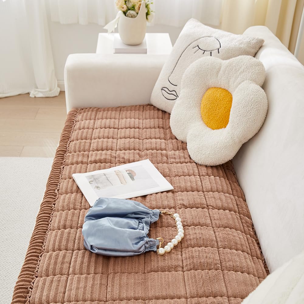 Awjcsv pet-friendly couch cover suitable as window or bed cushion.