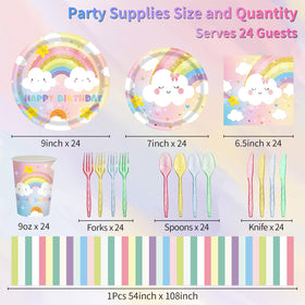 AWLZJZQA rainbow plates 7in add color to every course and easy handling.