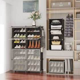 AWTATOS 32-pair capacity keeps shoes organized and accessible.