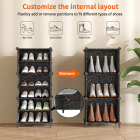 AWTATOS versatile storage suits entryways, closets, and bedrooms for footwear and accessories.