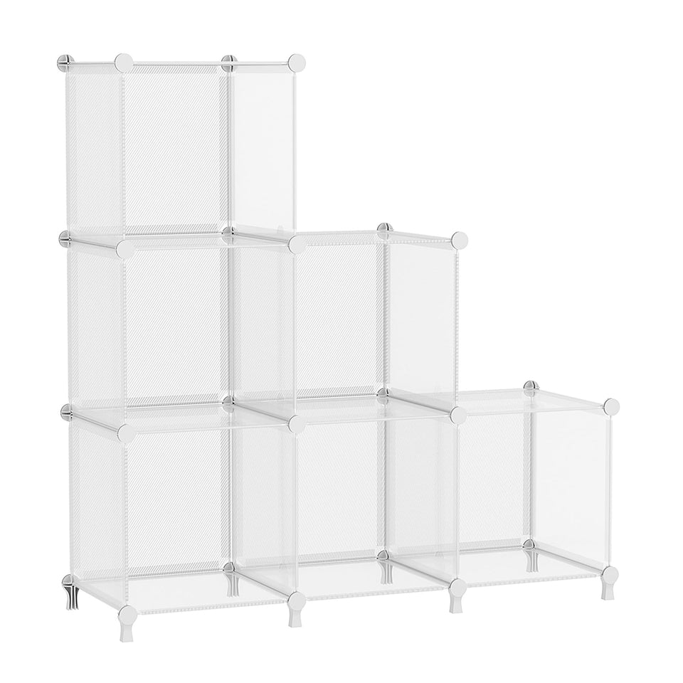 AWTATOS cube storage organizer demonstrates tool-free assembly