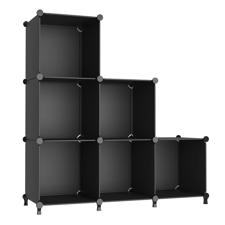 AWTATOS Cube Storage Assembly demonstrates a sturdy setup for organized living spaces.