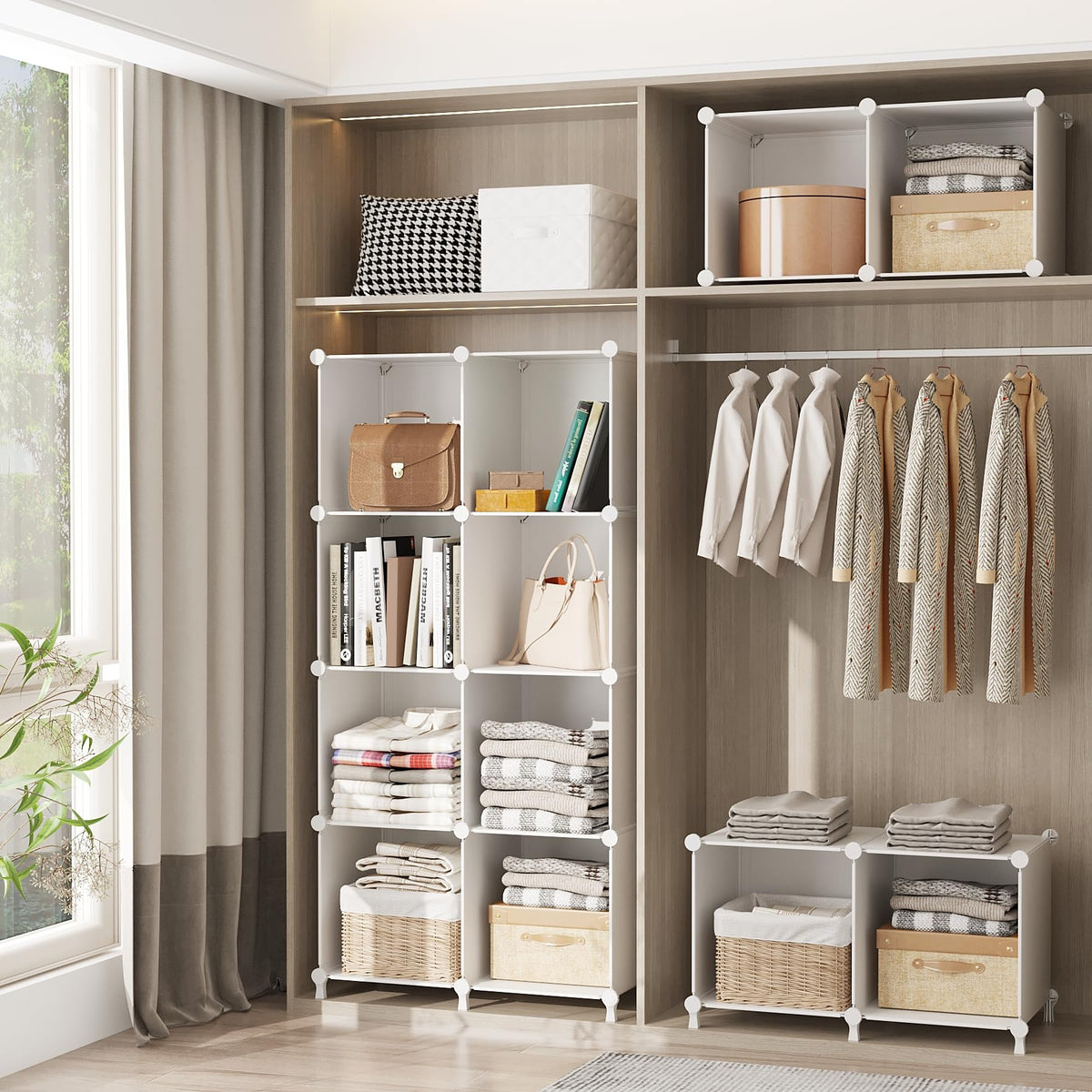 AWTATOS modular panels connected with connectors reveal customizable layout options.