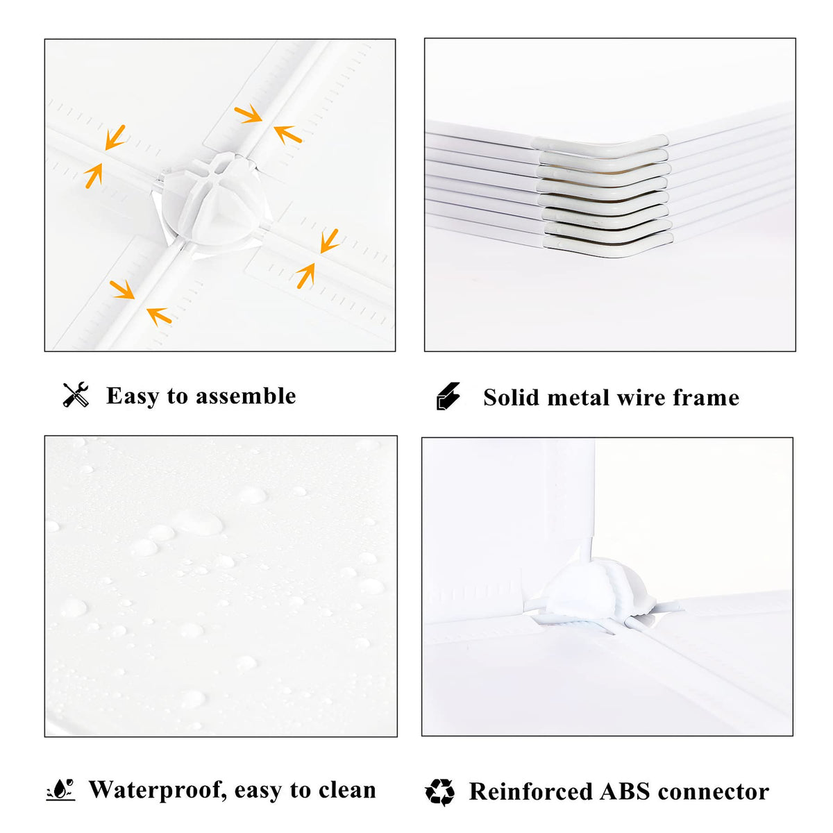 AWTATOS white storage cubes helping tidy entryway and daily essentials.
