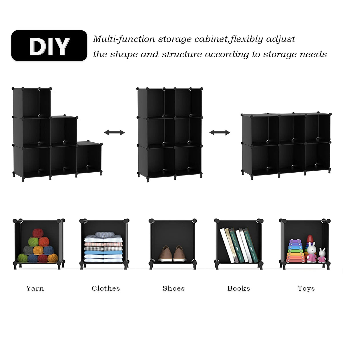 AWTATOS Cube Storage Kids Room Organization highlights safe, accessible storage.