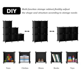 AWTATOS Cube Storage Kids Room Organization highlights safe, accessible storage.