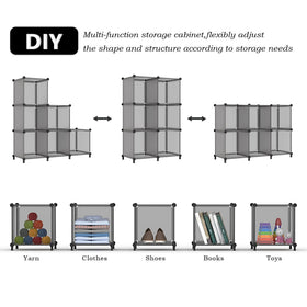 AWTATOS cube storage sturdy PP-frame with metal support.