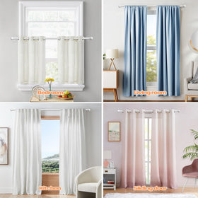 AWUIUNIE heavy-duty curtain rod holds up to 25 lbs with proper mounting.