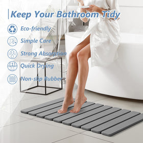 AWW 23.6 x 15.5 inch grey mat shown for color and size.