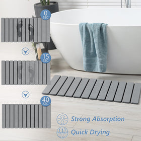 AWW Quick-dry diatomaceous-earth surface provides rapid moisture absorption.