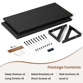 Axeman included hardware and quick-install visuals for easy setup