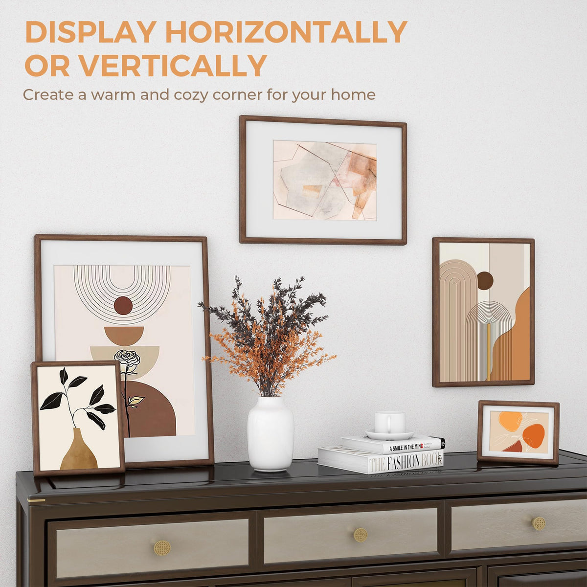 Axeman frame ideal for photos or artwork display