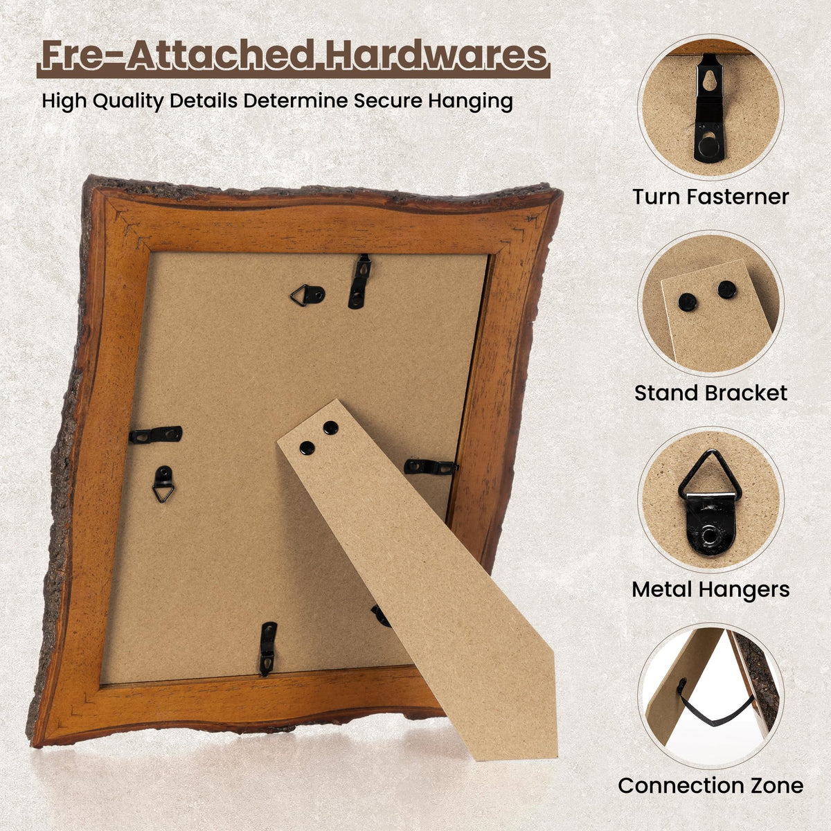 Axeman 2mm tempered glass front offers clear viewing with enhanced safety.