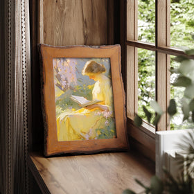 Axeman solid wood 8x10 frame emphasizes durability and classic farmhouse style.