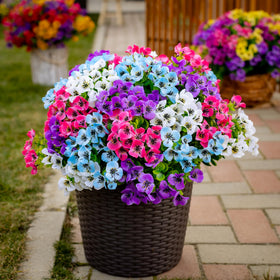 AXYLEX realistic faux flowers elevate backyard aesthetics