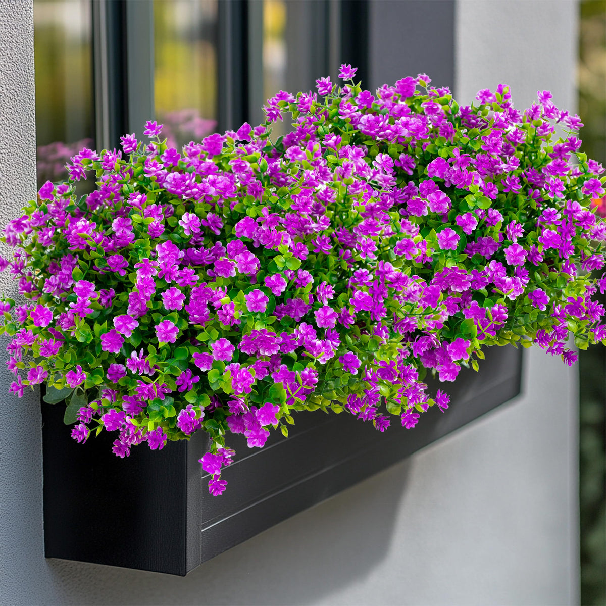 AXYLEX Mgenta outdoor decor with pots not included for flexible arrangement.