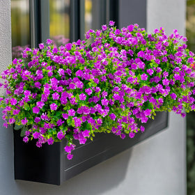 AXYLEX Mgenta outdoor decor with pots not included for flexible arrangement.