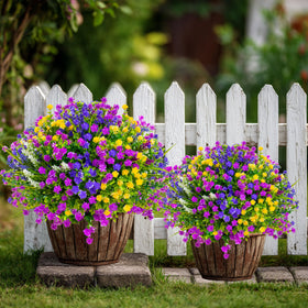 AXYLEX no-fade greenery maintains vibrant color outdoors