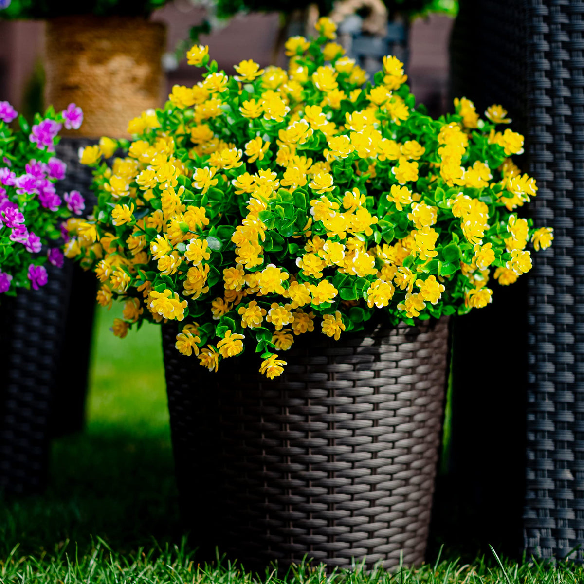 AXYLEX no-fade outdoor greenery suitable for sunlit exteriors