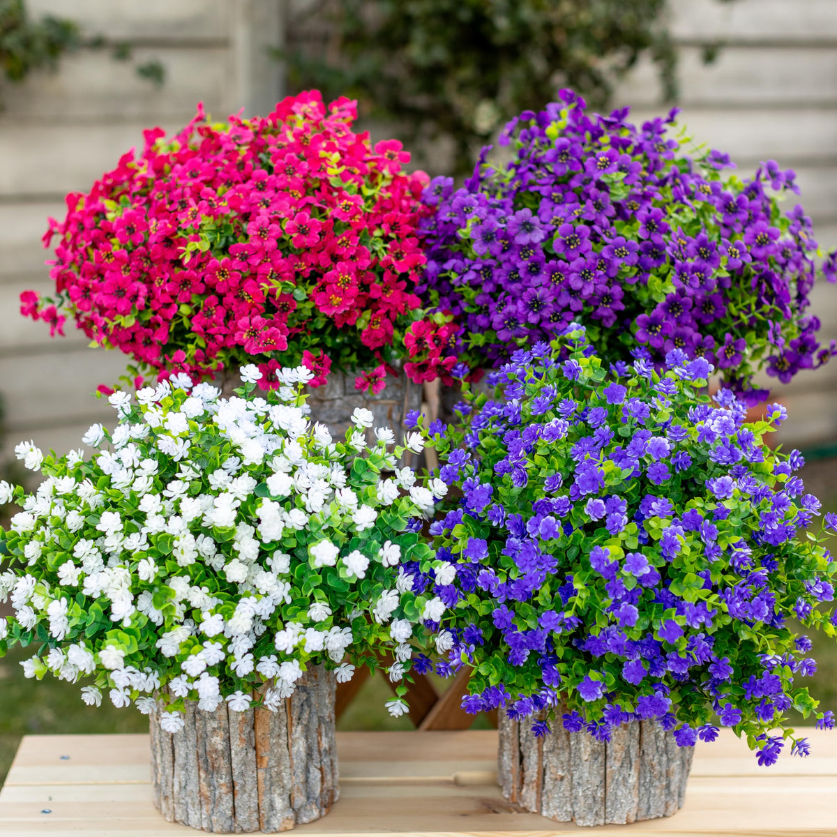 AXYLEX no-pot design keeps focus on greenery and easy arrangement