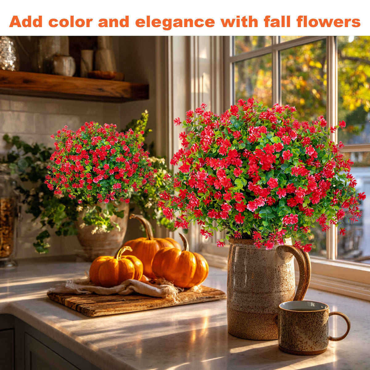 AXYLEX vibrant red shade stands out in patios and entryways.
