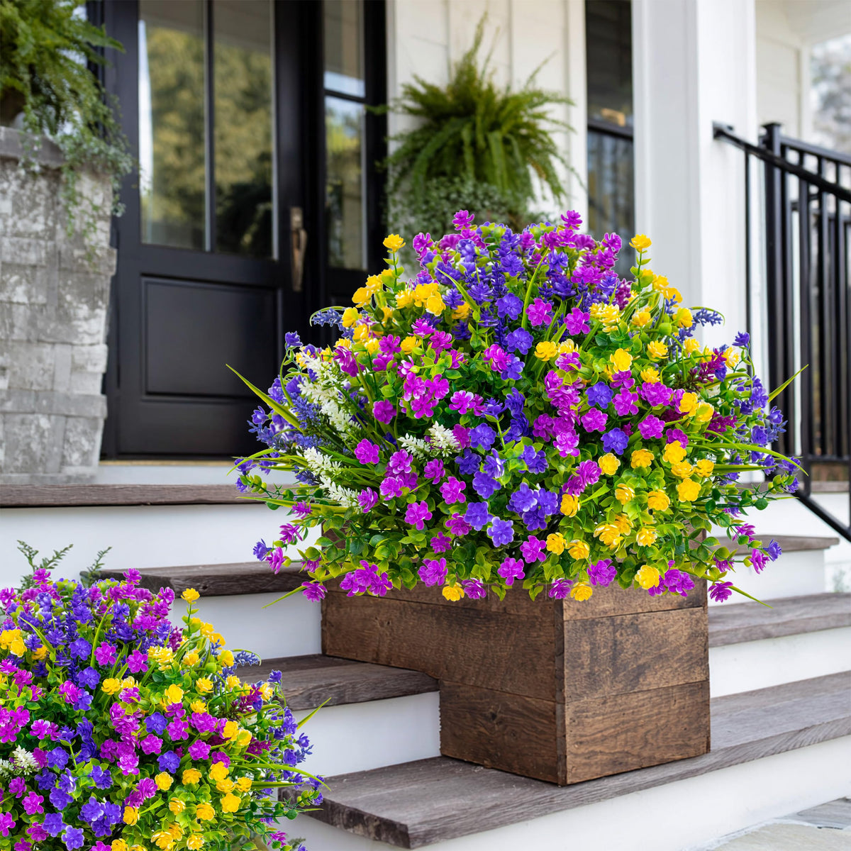 AXYLEX maintenance-free greenery reduces outdoor upkeep