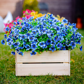 AXYLEX privacy-friendly artificial flowers for window or yard.