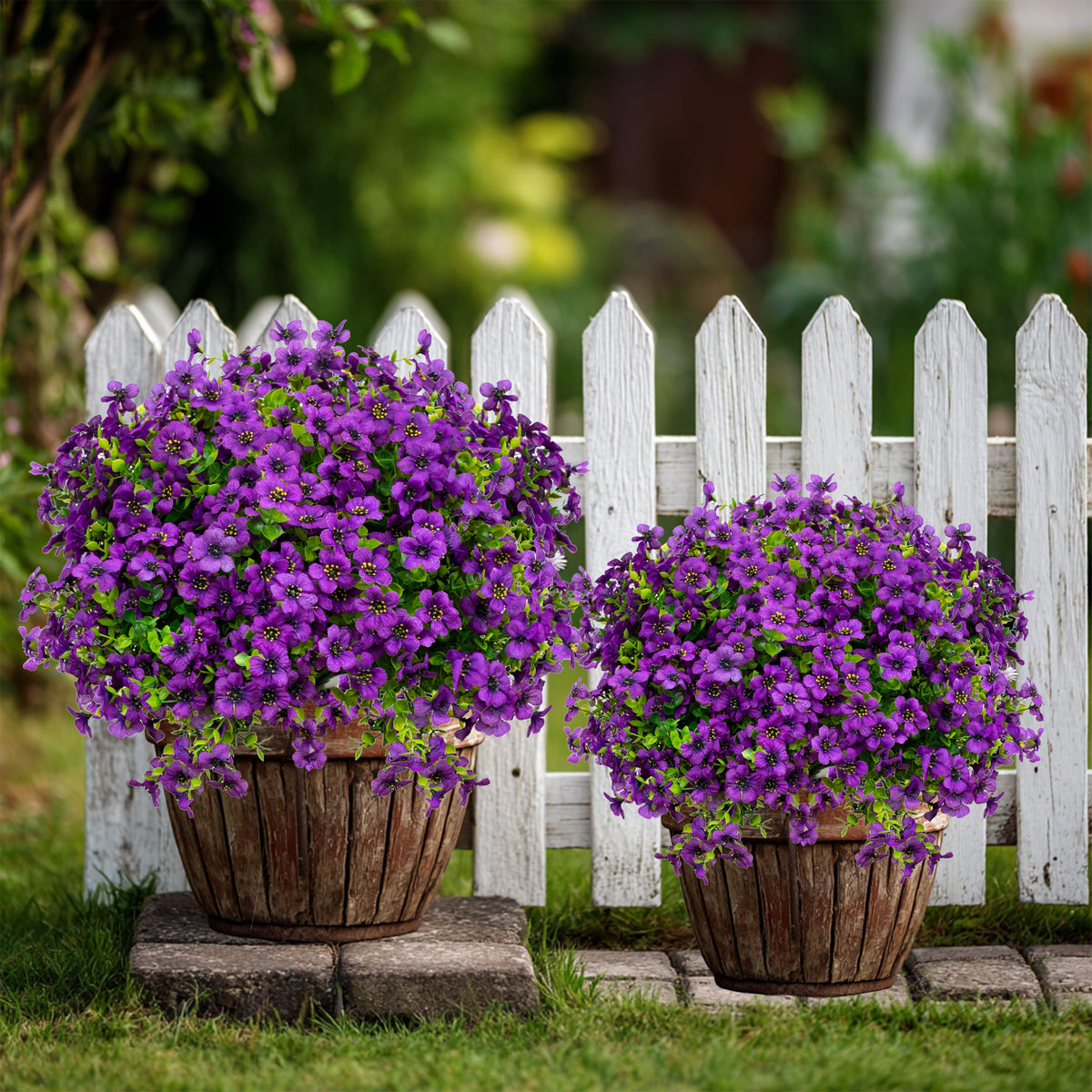 AXYLEX artificial greenery for indoor or outdoor decor enhances ambiance.