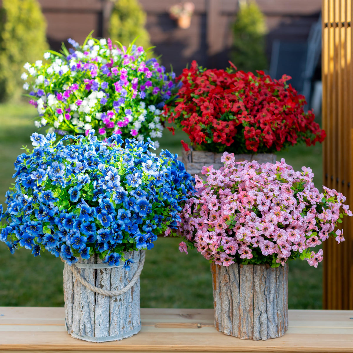AXYLEX safety material faux plants are poison-free and kid-friendly.