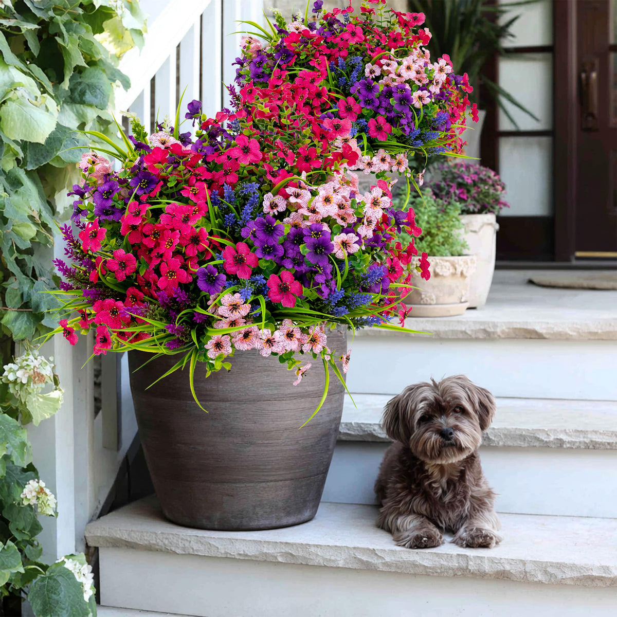 AXYLEX sun-safe greenery maintains bright look on decks and porches