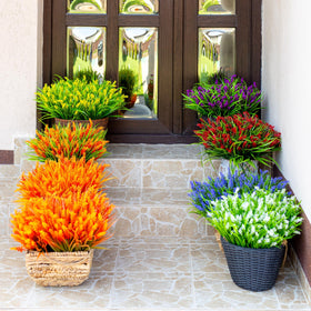 AXYLEX twenty-bundle lavender-pack provides quick, stylish outdoor styling.
